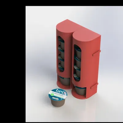 Giá đỡ viên nén cà phê cho máy 3 Corações