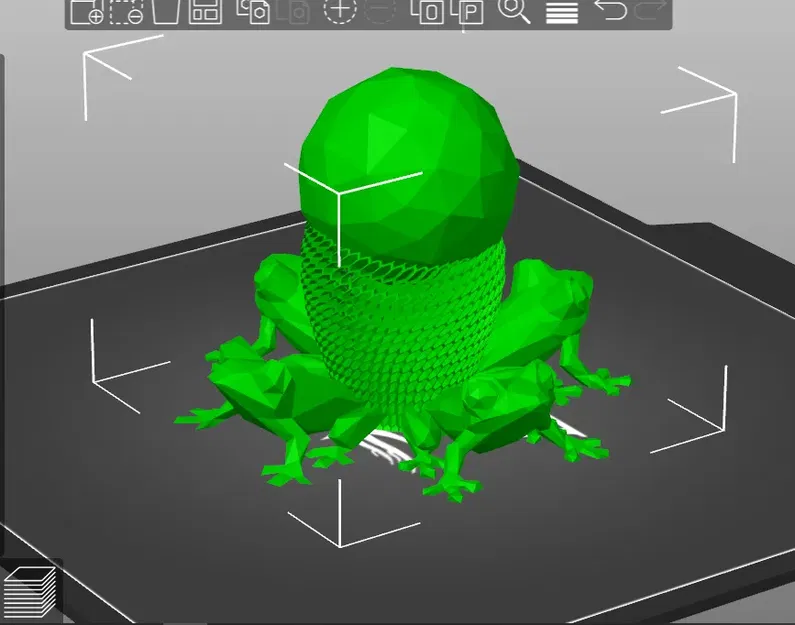 Cúp cây ếch độc đáo từ Prusa - Image 1