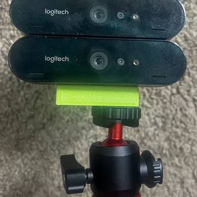 Giá đỡ chân máy đôi cho webcam Logitech Brio