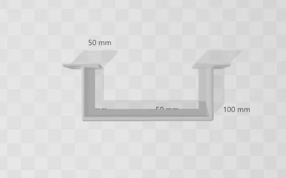 Giá đỡ gắn tường cho nguồn PSU fsp230-aaan3 của Tiertime Up300 - Image 1