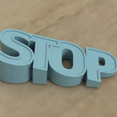 **Đồ vật chặn cửa với chữ viết**