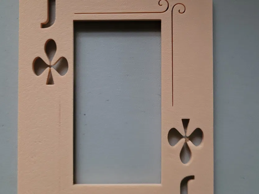 Khung ảnh đơn giản cho thẻ bài chơi - Image 1