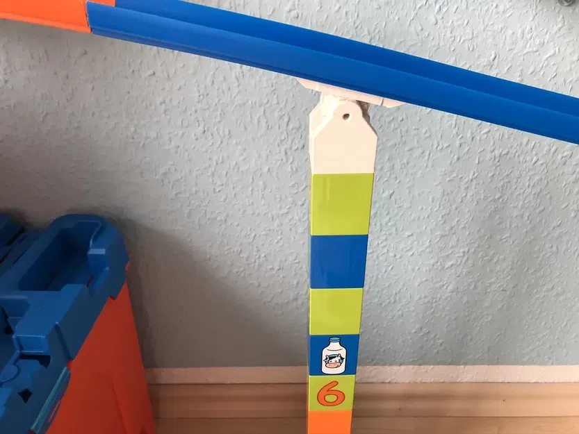 Bộ chuyển đổi bản lề Lego Duplo sang Hot Wheels V3 + Giá đỡ đ... - Image 1