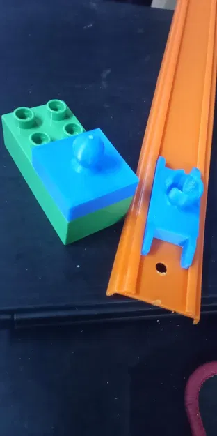 Bộ chuyển đổi Duplo / Hotwheels với khớp cầu remix - Image 4