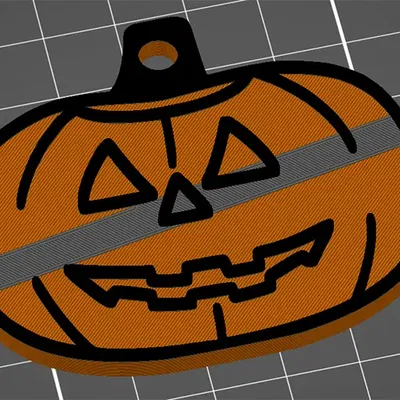 Thẻ/Chìa khóa quiver bắn cung hình bí ngô