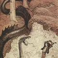 Lindworm trong bức tranh của John Bauer - Thumbnail 1