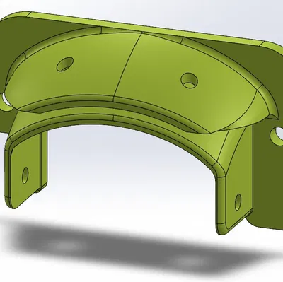 Giá đỡ thay thế cho chắn bùn sau xe đạp điện gập Devron X3