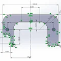 Giá đỡ thay thế cho chắn bùn sau xe đạp điện gập Devron X3 - Thumbnail 3