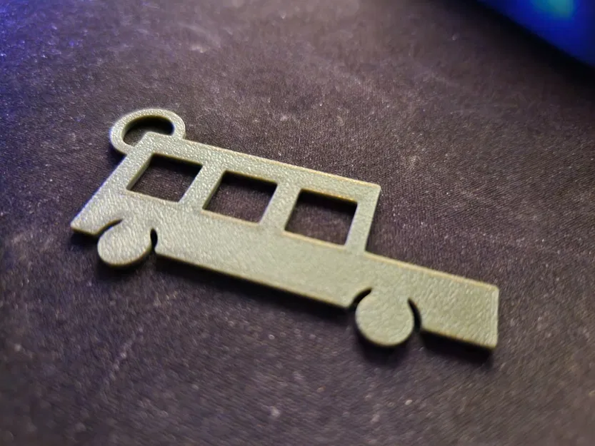 Móc khóa chiếc xe bạn vẽ ở mẫu giáo - Image 2