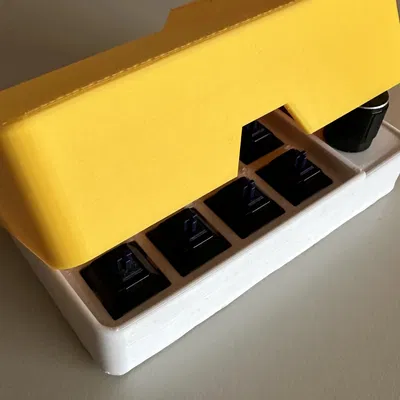 Nắp bảo vệ và giá đỡ cho Adafruit Macropad RP2040