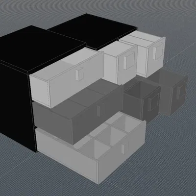 Khay tổ chức có thể tùy chỉnh cho nhu cầu lưu trữ