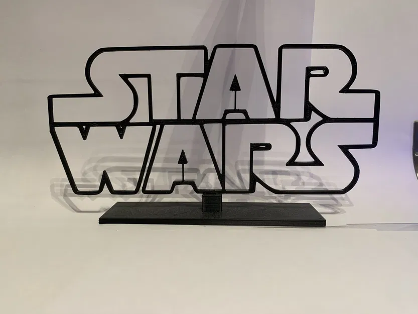 Nghệ thuật chữ 3D Star Wars độc đáo - Image 1