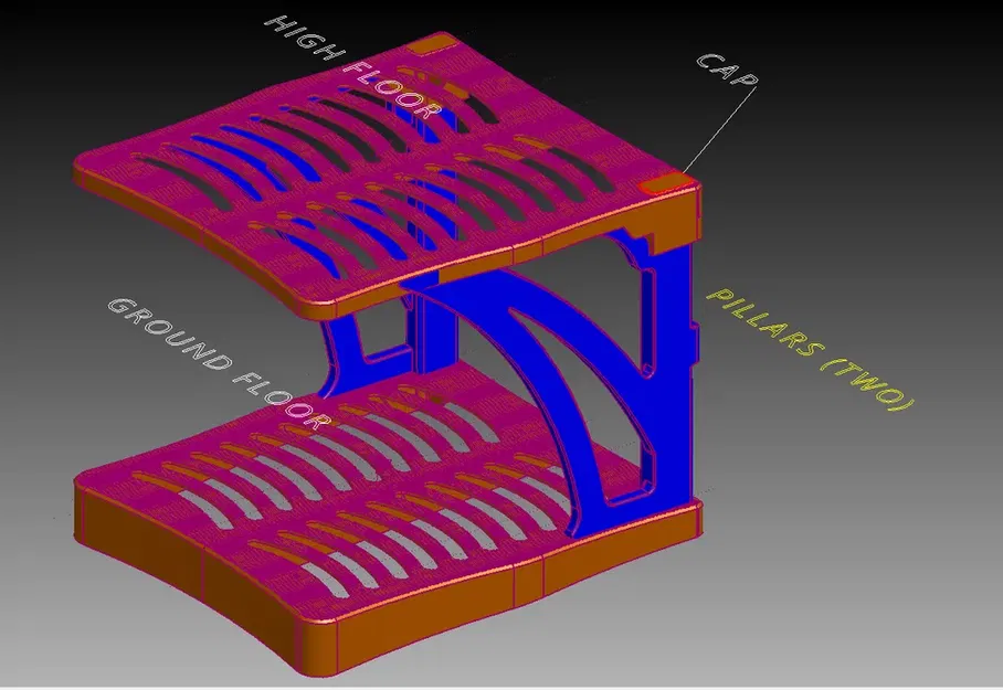 Giá để giày xếp chồng mô-đun - Image 7