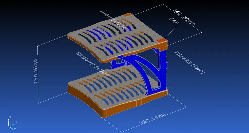 Giá để giày xếp chồng mô-đun - Image 8