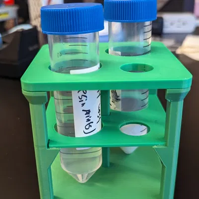 Giá đỡ ống nghiệm hình nón 15 mL và 50 mL cho Gridfinity