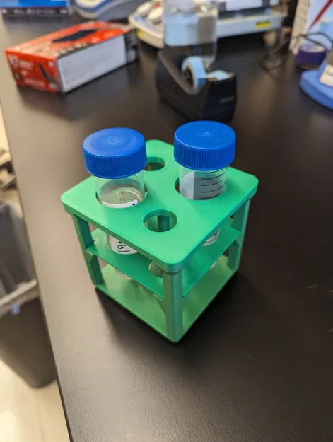 Giá đỡ ống nghiệm hình nón 15 mL và 50 mL cho Gridfinity - Image 3