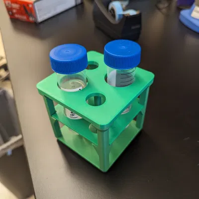 Giá đỡ ống nghiệm hình nón 15 mL và 50 mL cho Gridfinity