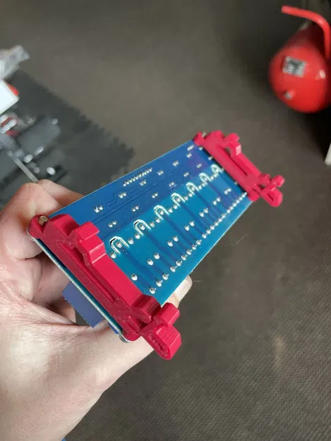 Giá đỡ 8 kênh relay cho ray Din - Image 1