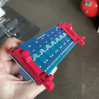 Giá đỡ 8 kênh relay cho ray Din