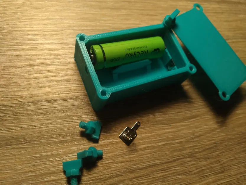 Giá đỡ pin AA - Hộp nguồn điện - Image 2