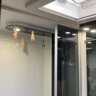 Giá đỡ dây vải treo trần cho xe RV