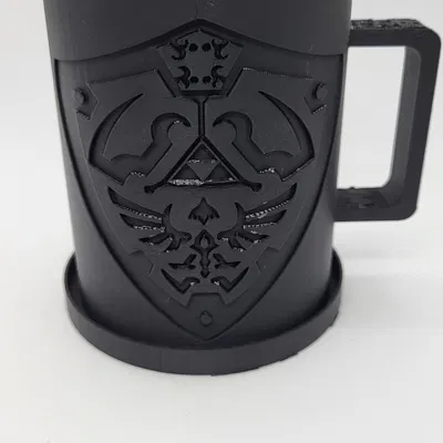 Cốc Zelda với đế lót chi tiết độc đáo