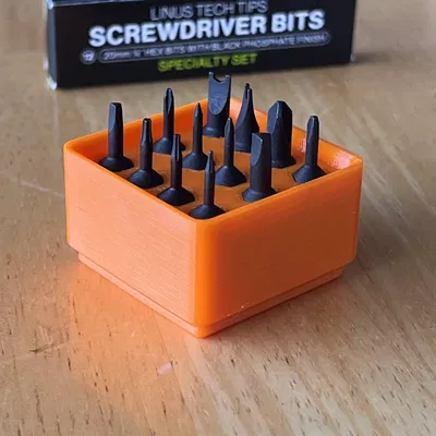 Khay Đựng Mũi Vít LTT - Chuẩn Gridfinity