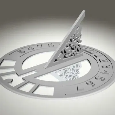 Đồng hồ mặt trời độc đáo và ấn tượng