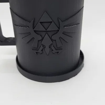 Cốc Zelda với đế lót chi tiết độc đáo