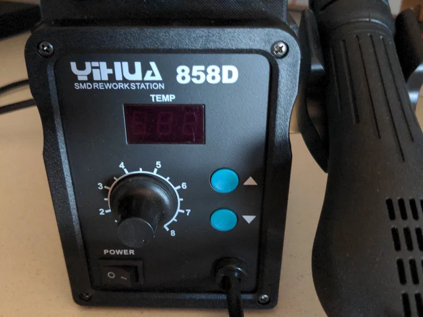 Giá đỡ đầu phun cho trạm hàn YIHUA 858D - Image 6