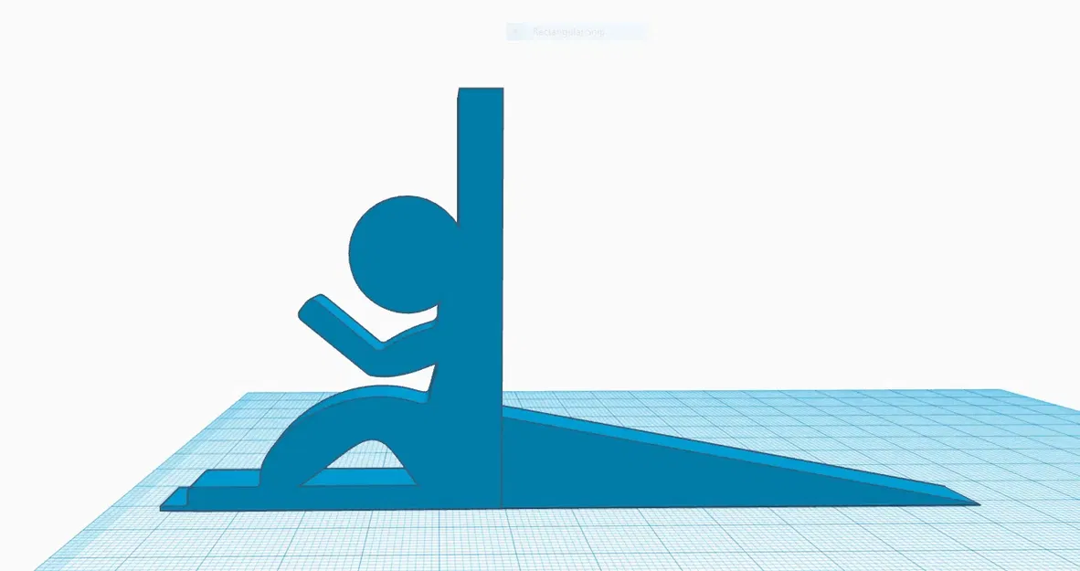 Đế chặn cửa hình người đọc sách độc đáo - Image 1