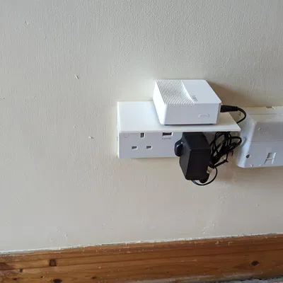 Giá đỡ ổ cắm đôi cho thiết bị điện gia dụng