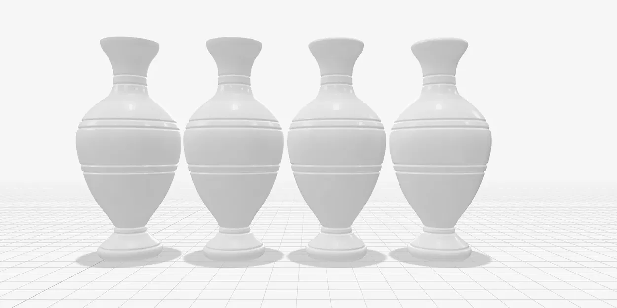 Bình hoa thiết kế cho chế độ in 3D với ba kiểu dáng khác nhau - Image 2