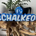 Đèn LED Schalke04 với chữ ký và logo S04 - Thumbnail 1