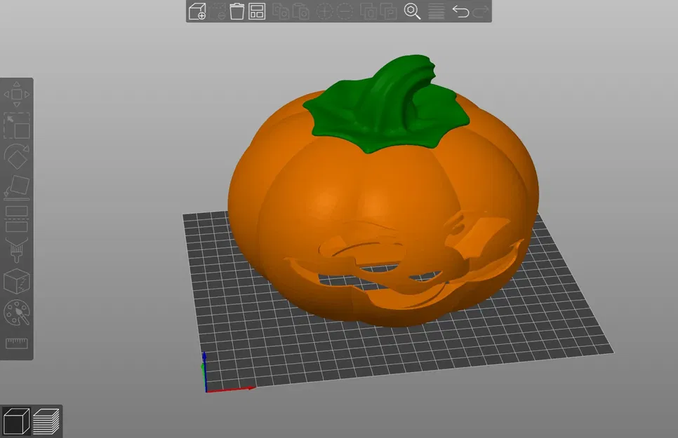 Citrouille lumineuse Halloween 200mm cho cửa sổ - Image 1