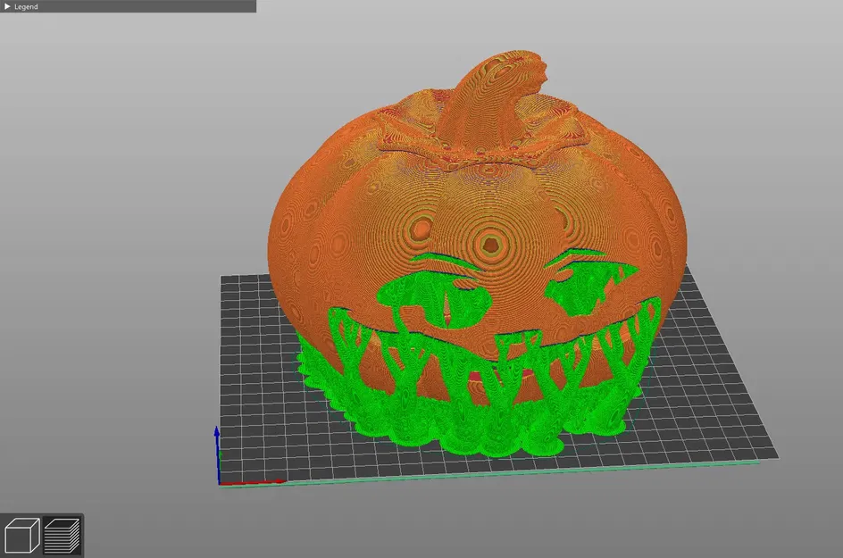 Citrouille lumineuse Halloween 200mm cho cửa sổ - Image 2