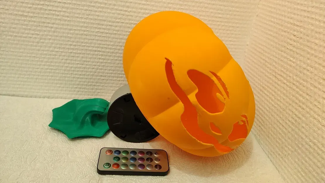 Citrouille lumineuse Halloween 200mm cho cửa sổ - Image 7