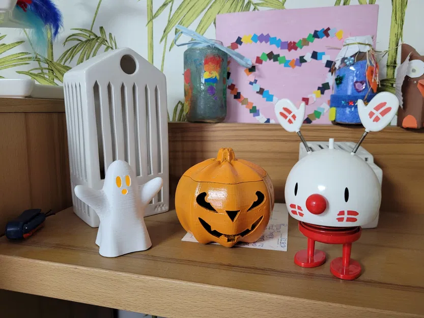 Ma Halloweenn với đế đèn LED 90mm - Image 2