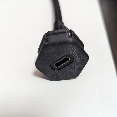 Cổng USB-C hình lục giác cho máy in Voron 2.4r2