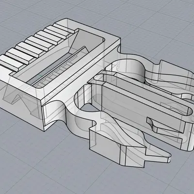 Khóa dây đeo 25x40mm cho balo