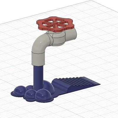 Cụng cửa chống đỡ nước máy