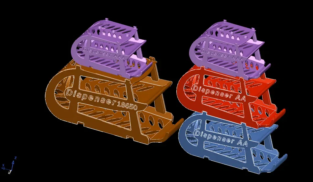 Máy phân phối pin xoay xếp chồng nhiều kích thước - Image 1