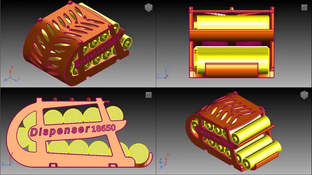 Máy phân phối pin xoay xếp chồng nhiều kích thước - Image 5