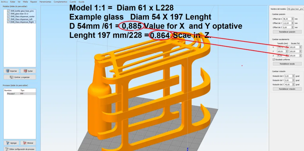 Máy phân phối bia thủy tinh xoay 3D cho 7-8 chai - Image 6