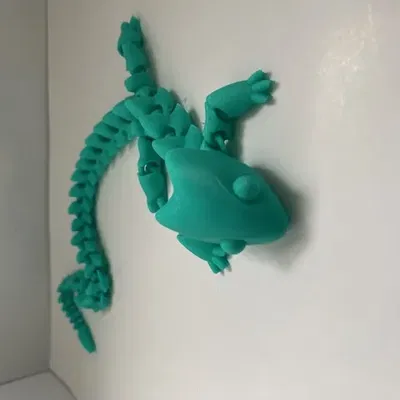 Rồng có khớp linh hoạt cho mô hình 3D