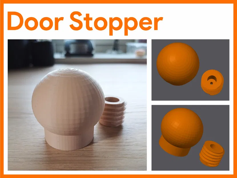 Cái chặn cửa đơn giản dễ sử dụng cho gia đình - Image 1