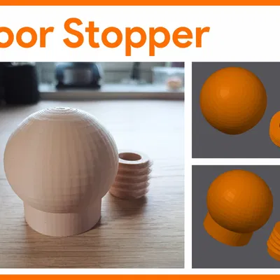 Cái chặn cửa đơn giản dễ sử dụng cho gia đình