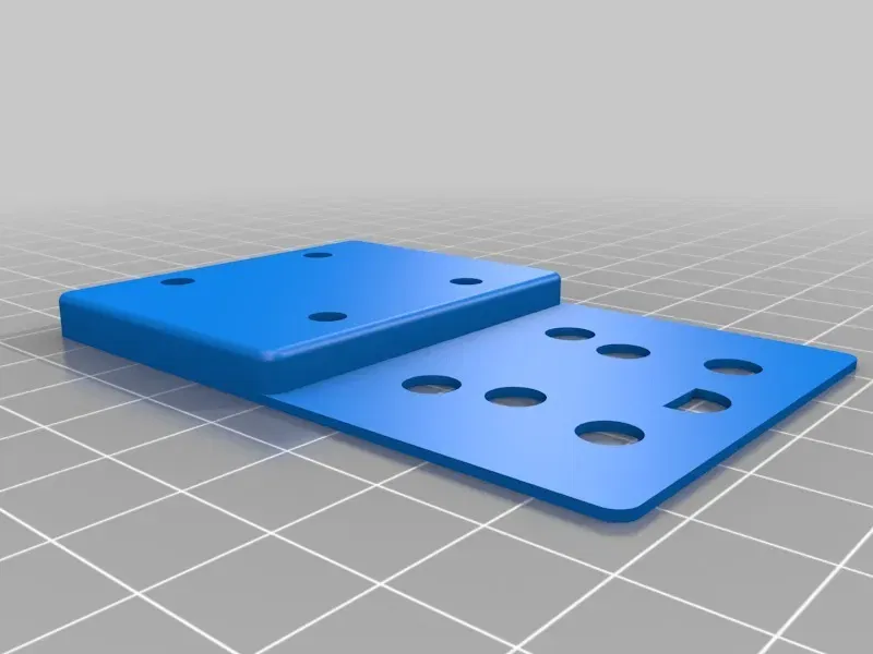 Nắp che ổ cắm đôi không tiếp đất - Image 1