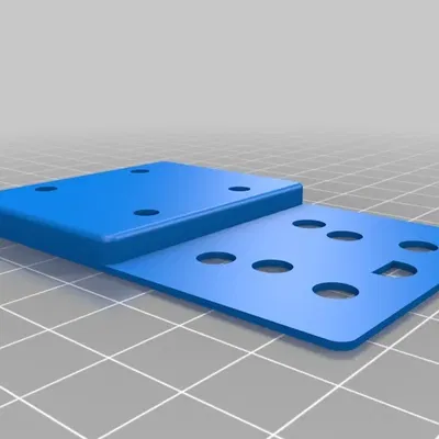 Nắp che ổ cắm đôi không tiếp đất