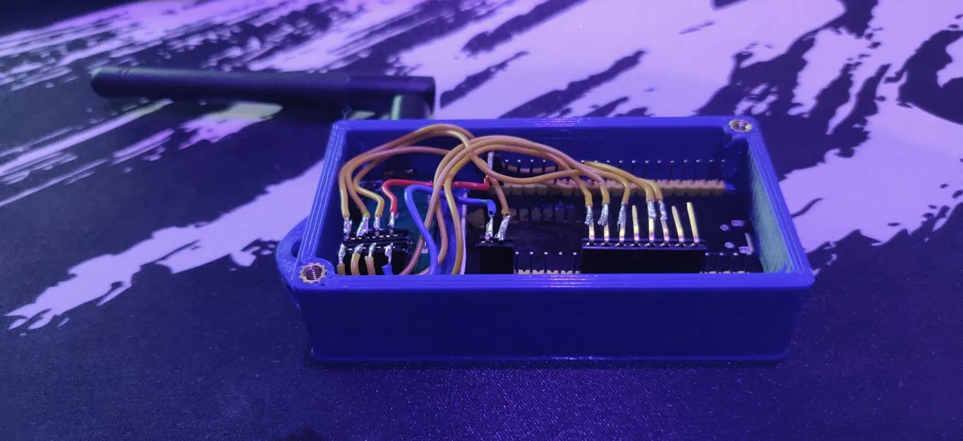 Hộp nhỏ cho ESP32 NodeMCU và EBYTE ML01DP5 với anten ngoài - Image 4